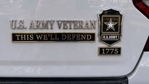Veteran Tailgate Emblem Set