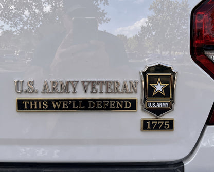 Veteran Tailgate Emblem Set
